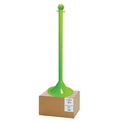 Manufacturer Varies Stanchion,Post Dia. 2'',Safety Green 93514 Manufacturer