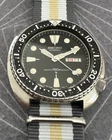 RARE VINTAGE SEIKO 6306-7001 JDM TURTLE DIVER - KANJI/ENGLISH DAY - NOV 1977