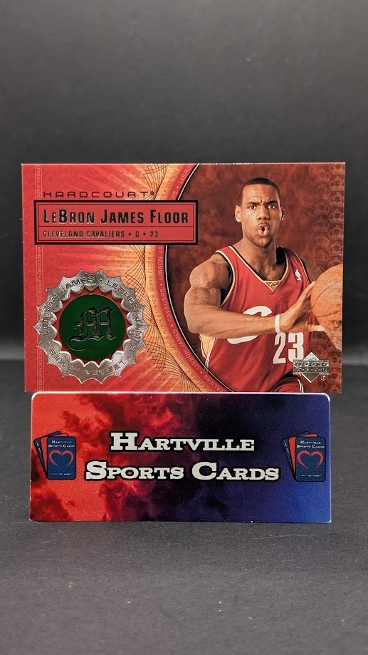 2003-04 Upper Deck Hardcourt Lebron James Floor LeBron James #LB9 Rookie RC