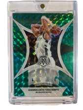 Giannis Antetokounmpo 2023-24 Panini Mosaic Epic Performers Insert #8 Bucks NBA