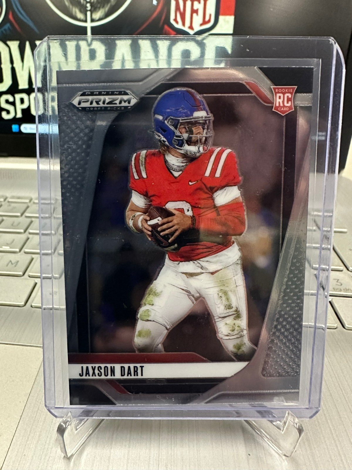 2025 Panini Prizm Draft Picks #90 Jaxson Dart Rookie Card Base