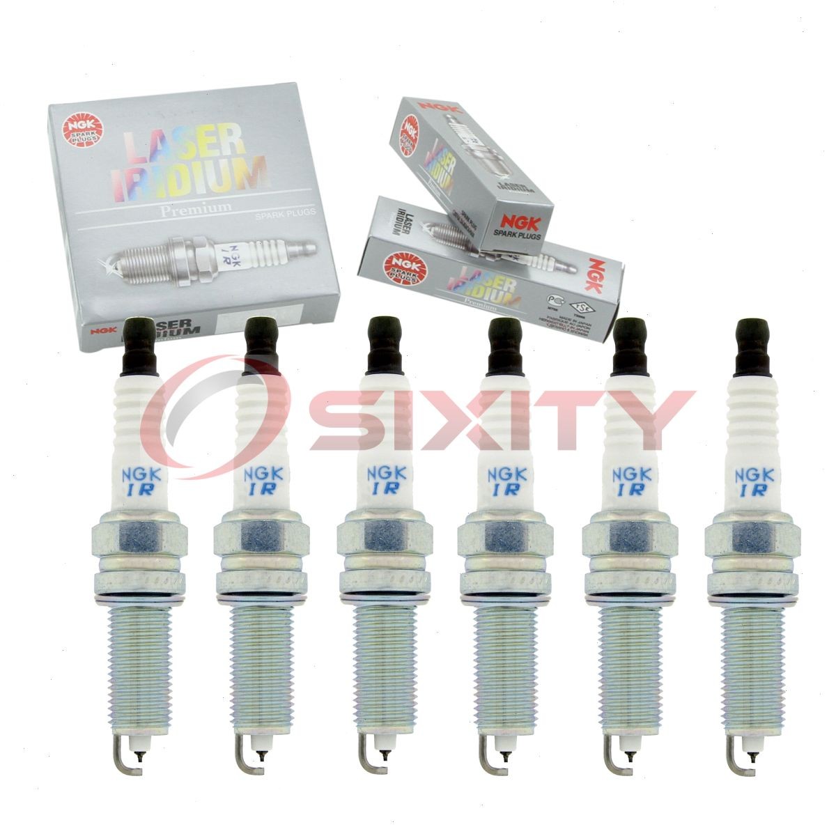 6 pcs NGK Laser Iridium Spark Plugs for 2014-2017 Kia Cadenza 3.3L  3.3L V6 db