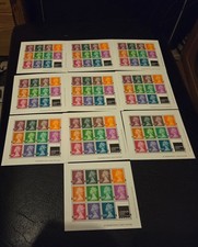 10 x 2010 MS3073 London Festival of Stamps Souvenir sheets