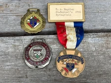 VTG KNIGHTS OF COLUMBUS WATCH FOB MEDAL MN STATE COUNCIL MEDAL MWA WATCH FOB LOT