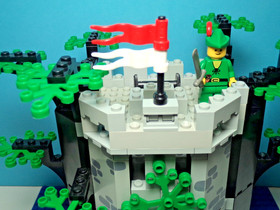 Lego # 6077 : Forestmen's River de Castle. Un bon vieux vintage!  Incomplet