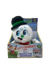 The Elf on the Shelf Elf - Razzle The Snowman Plush  Book, Special 2025 Edition