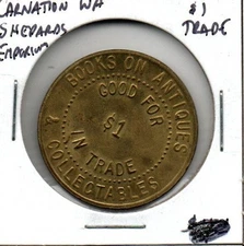Carnation Washington - Shepherds Emporium - Dollar trade token