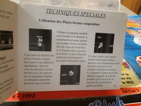  Notice Manuel Kabuki Quantum Fighter Officielle - Nintendo Nes en FRA