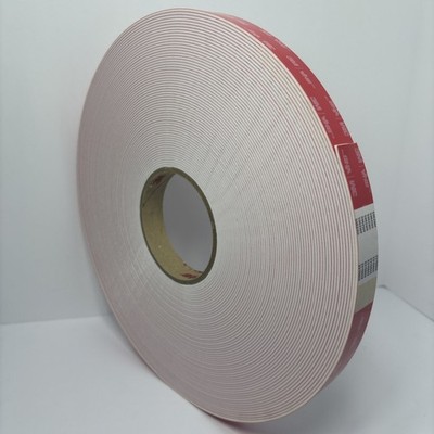 New! VHB 3M 5962WF White Double-Sided VHB Adhesive Tape 3/4  x 36 yards 5962 QTY