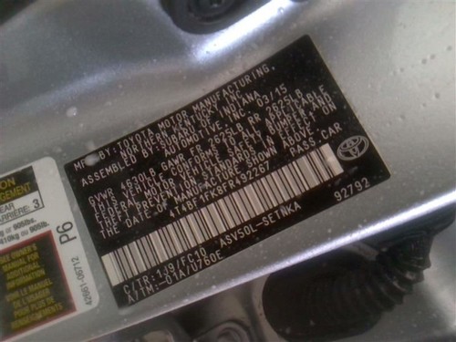 15-17 TOYOTA CAMRY INTERIOR FUSE JUNCTION BOX MULTIPLEX MPX MODULE 89221-06220 - Picture 6 of 12