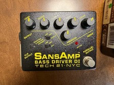 Tech21 SansAmp Bass Driver Pedale Effetto DI