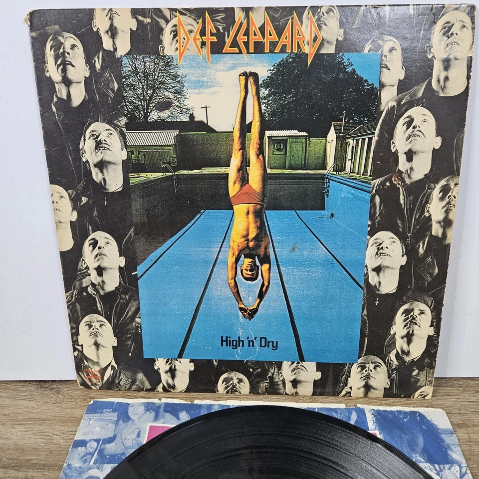 Def Leppard ~ High 'n' Dry ~ 1981 Vinyl LP SRM-1-4021 Record Album - Image 2 of 4