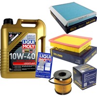 Inspektionskit Filter Liqui Moly ÖL 5L 10W-40 FüR CitroëN Xsara Picasso N68 1.6