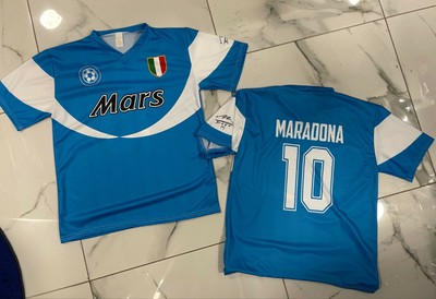 MAGLIA MARADONA NAPOLI Ennerre Mars Jersey Shirt Camiseta Argentina Vintage  EUR 1.200,00 - PicClick IT