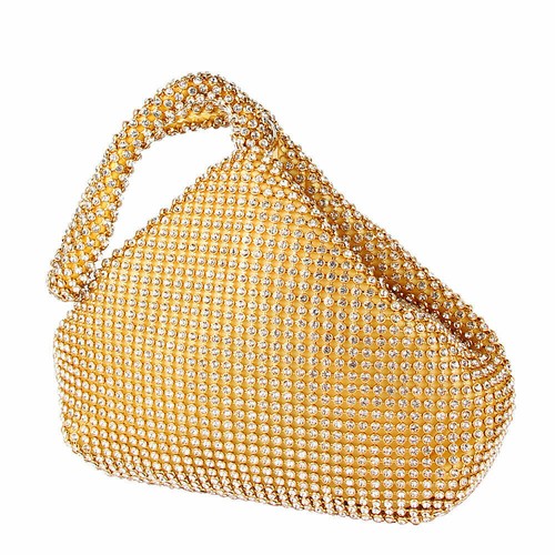 Borsa a tracolla donna strass sera banchetto borsa a mano festa banchetto borsetta - Foto 32 di 121