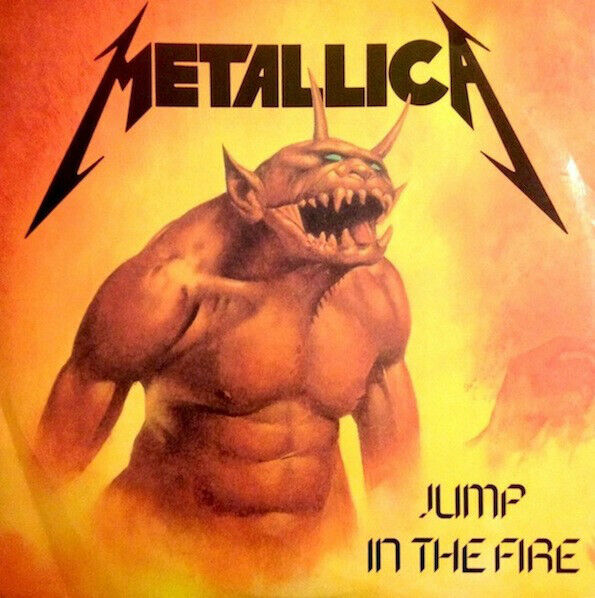 Metallica ‎– Jump In The Fire (1986) Music For Nations ‎– 12KUT 105 red vinyl LP