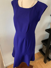 Kasper work dress size 4 blue