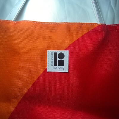 Lisa Perry Estée Lauder Limited Edition Large Colorful Tote Bag