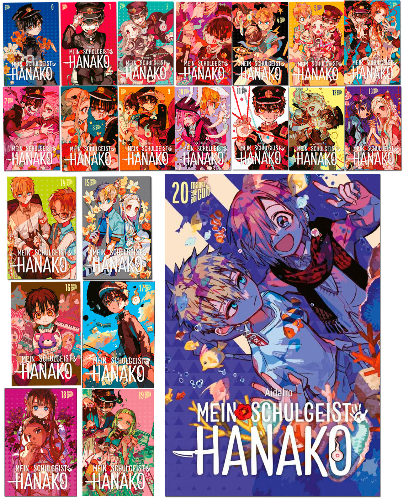 Thumbnail - Mein Schulgeist Hanako Band 0-20 Auswahl | Iro Aida | Manga Cult | neu