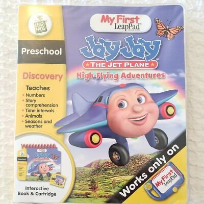 Leap Frog My First LeapPad Jay Jay The Jet Plane High Flying Adventures NEW