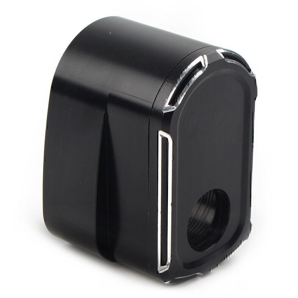 CNC Ignition Switch Cover For Harley Touring / Electra / Street Glide 2014-2023 – Black Aluminum
