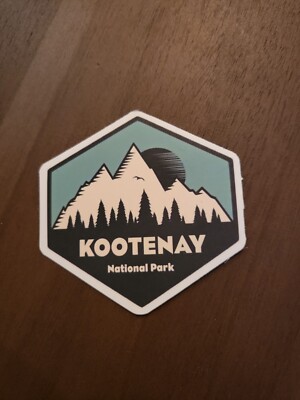 Kootenay National Park Sticker Decal - Matte