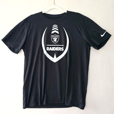 The Nike Tee Las Vegas Oakland Raiders Men’s Dri Fit  T-shirt Size L