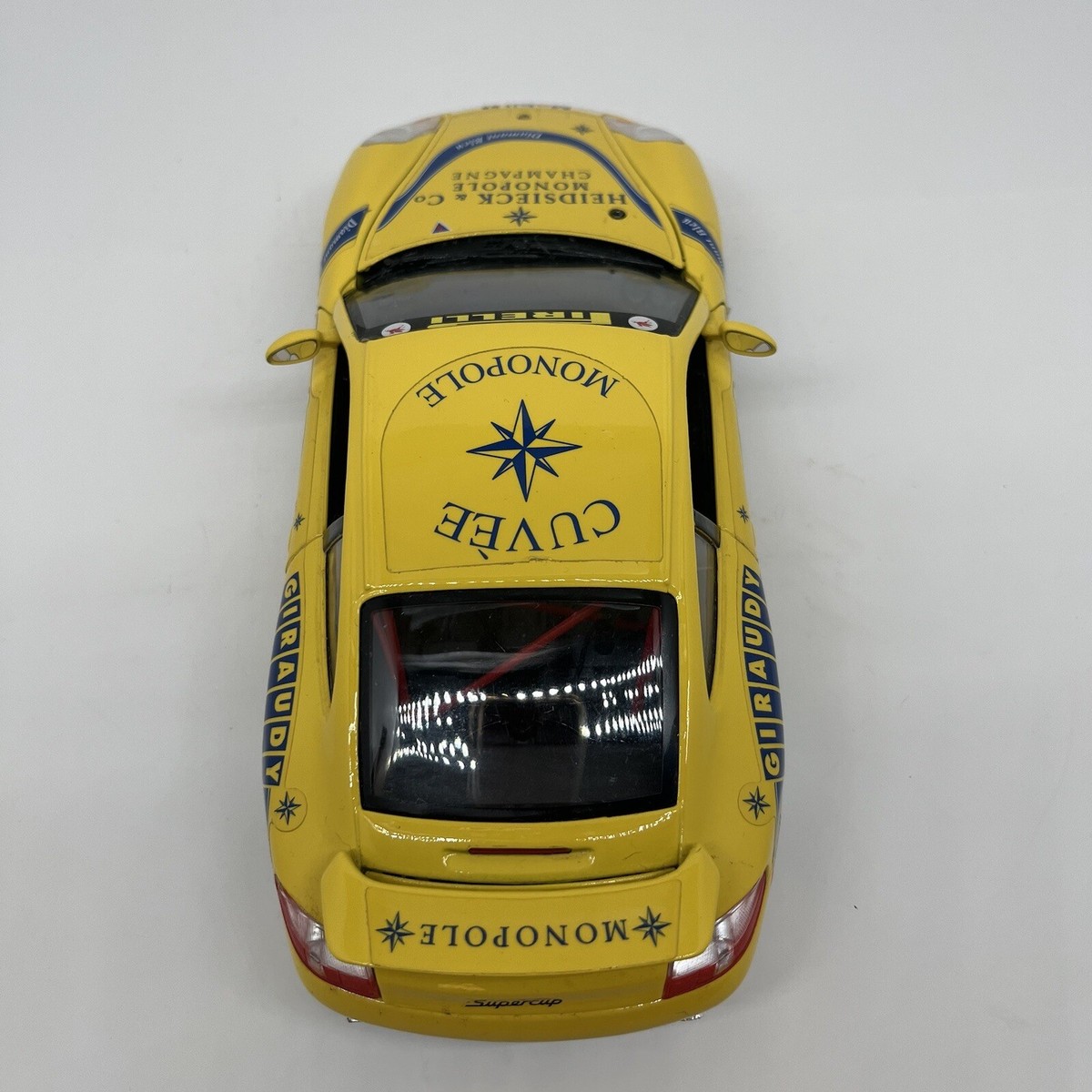 BURAGO 1997 PORSCHE 911 CARRERA #22 SUPERCUP MONOPOLE 1:18 BURAGO 1997 PORSCHE 911 CARRERA #22 SUPERCUP MONOPOLE 1:18
