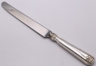 カトラリー(スプーン等) Tiffany&co. Sterling Silver Butter Knife Tiffany and Co Sterling Large Butter Knife with Shell and Thread
