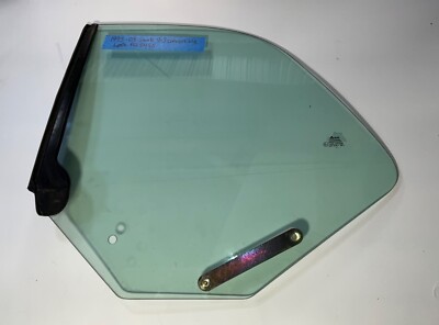 Pre-Owned 1995-2003 SAAB 9-3 CONVERTIBLE DRIVERS SIDE REAR QUARTER GLASS