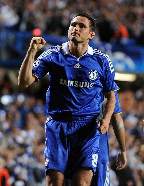 Chelsea Home Camiseta de Fútbol 2008 - 2009. Sponsored by Samsung