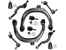 Front and Rear Control Arm Ball Joint Tie Rod and Sway Bar Link Kit fits 41XBBH