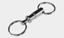 Hillman Valet KEY RING 1" Diameter Metal Multi-functional Durable 1 pk 701709