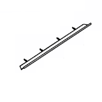 Abdeckleiste Liebherr 7438152 Oben FüR Einbau KüHlschrank Gefrierschrank