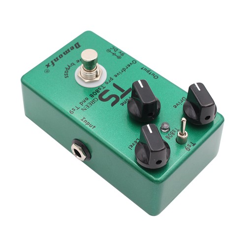 Demon fx TS II Green 2 Overdrive Guitar Bass Effect Pedal True Bypass DC 9V - Picture 10 of 15