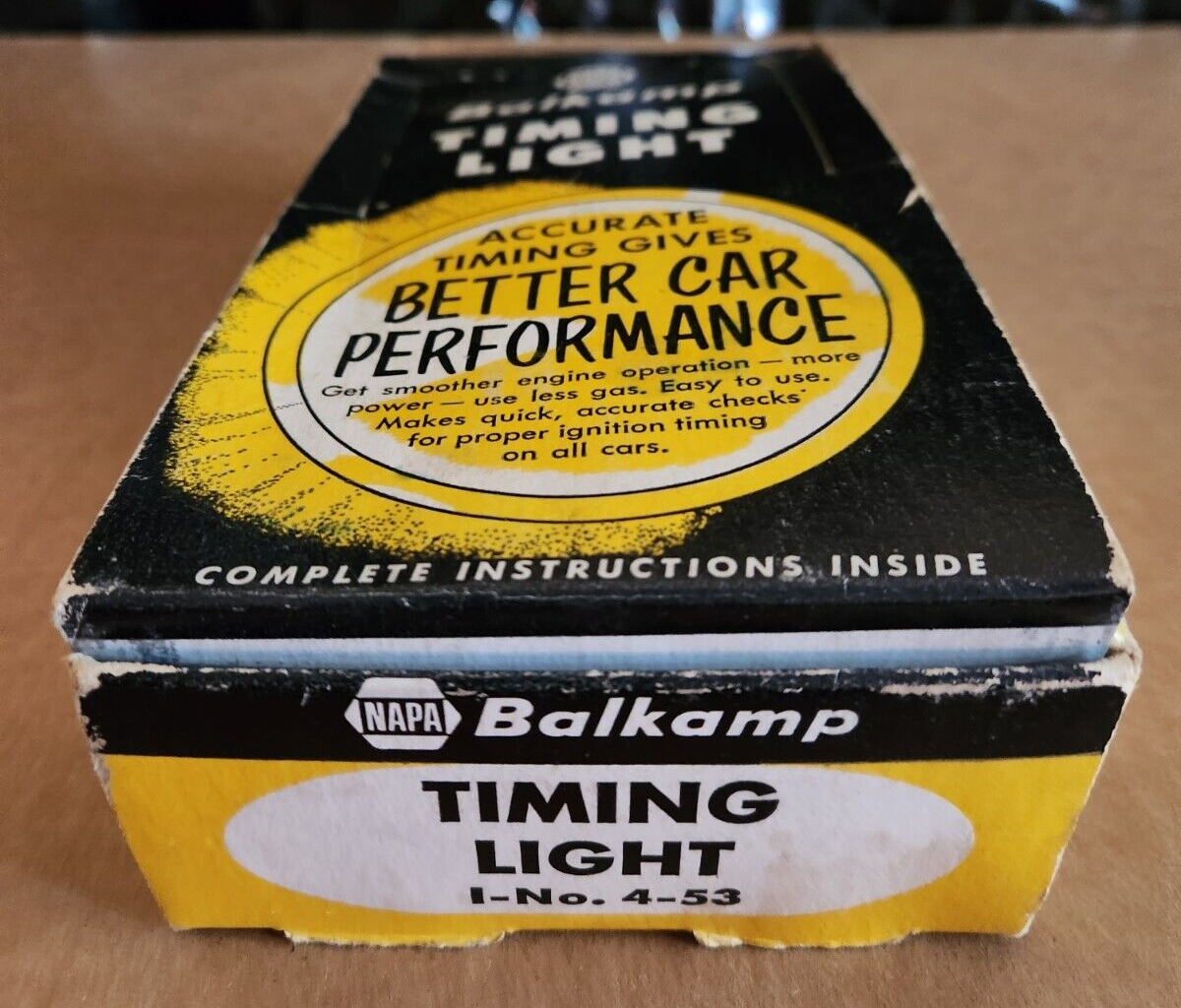 Vintage Napa Balkamp Timing Light in Original Box eBay