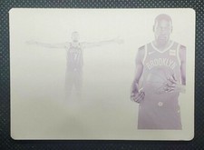 2019-20 National Treasures Kevin Durant Printing Plate Peerless Signatures 1/1