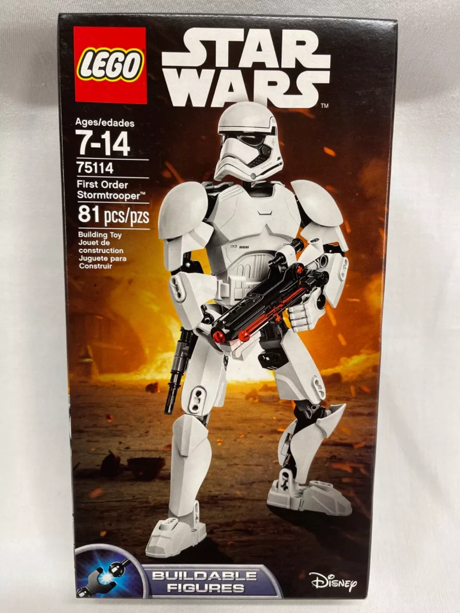 Lim instinkt Bære LEGO Star Wars: First Order Stormtrooper (75114) 673419248143 | eBay