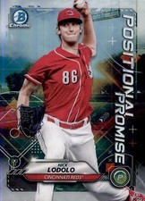 Nick Lodolo 2021 Bowman #POS-NL Positional Promise Cincinnati Reds