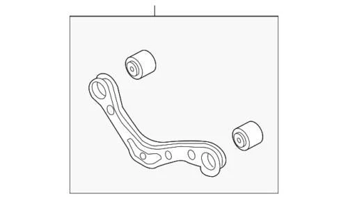 Genuine Hyundai Upper Control Arm 55101-F2BA0