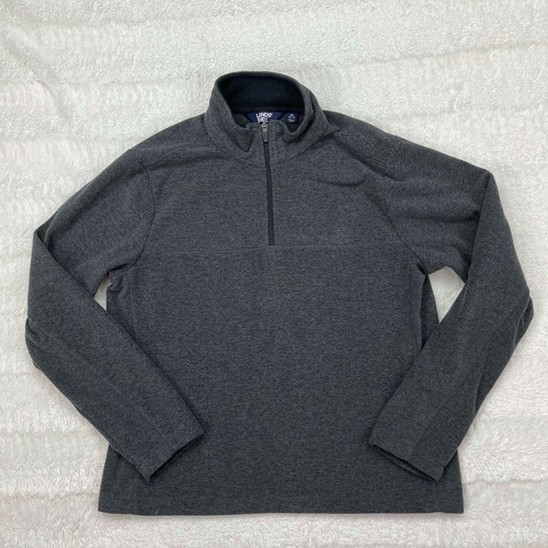 lands end mens fleece quarter zip