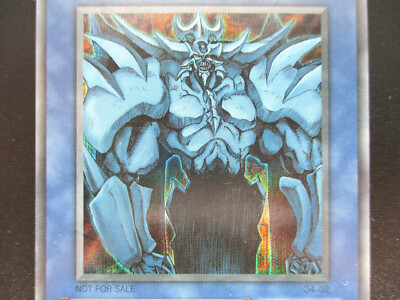 Obelisk the Tormentor G4-02 Secret Rare God card Yu-Gi-Oh