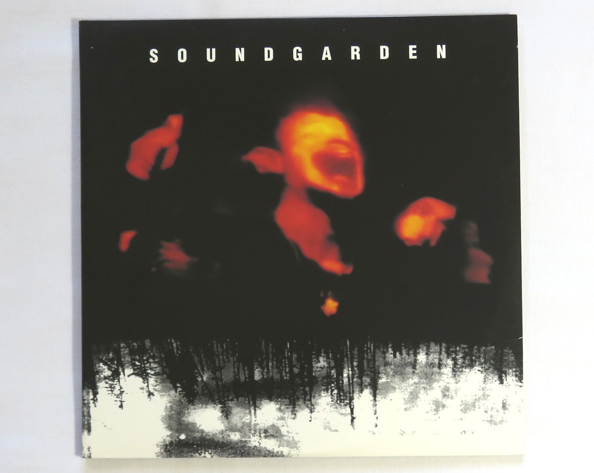 Soundgarden Superunknown Original Press 1994 LP Record Clear Vinyl
