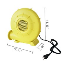 110V Air Blower Pump Fan for Inflatable Advertising Arch Toys 350W Yellow New