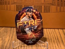 Javier Báez Detroit Tigers - 2022 Topps Fire Baseball On Fire Insert Card 