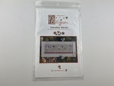 Filigram garden party Cross Stitch Pattern chicken chicks eggs