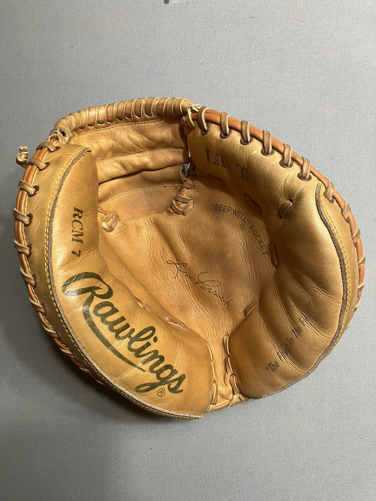 Vintage Rawlings RCM7 Lance Parrish LiTe Toe Catchers Mitt eBay