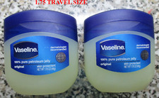 LOT OF 2, 4,6 BOTTLE --VASELINE 1.75 OZ 100 PURE PETROLEUM JELLY,TRAVEL SIZE