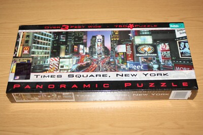 Buffalo Games Puzzle - Times Square, New York - 750 Teile - Neu & Versiegelt - USA