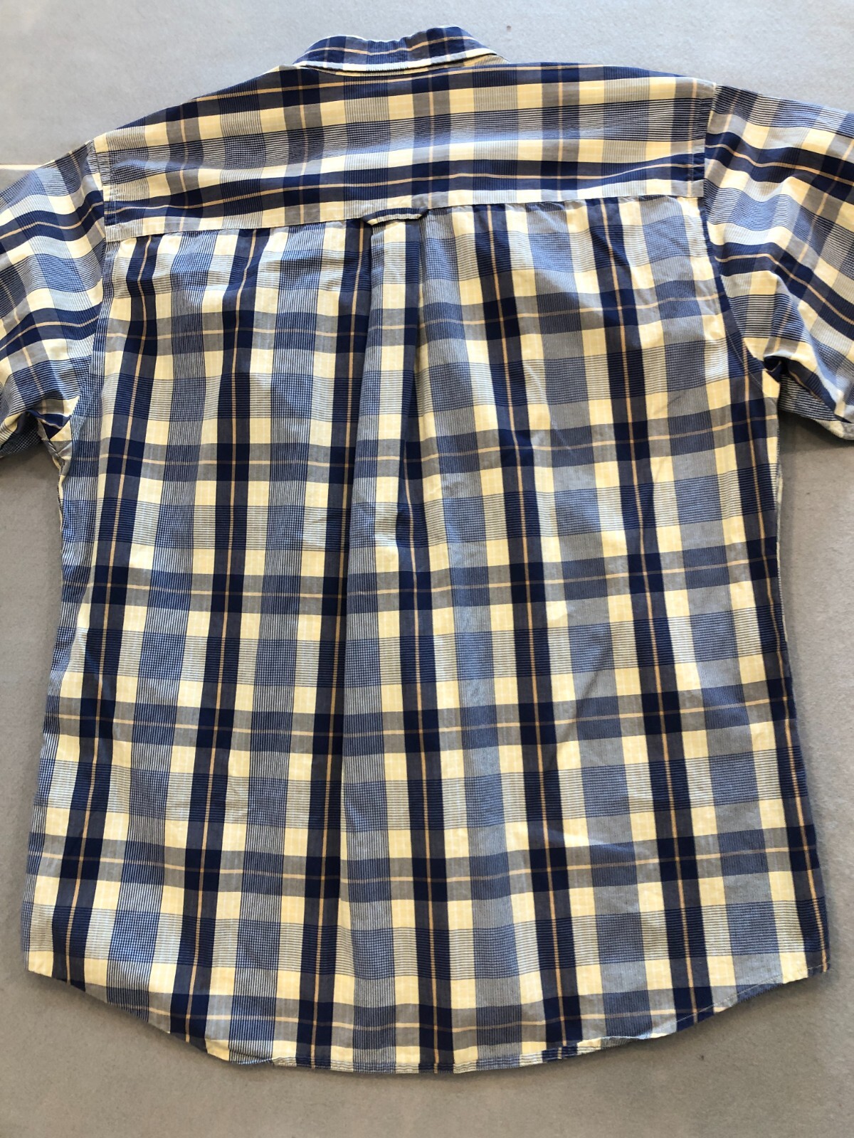 Pendleton Button Down Shirt Men's Medium Blue/Yel… - image 4